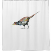 Fasant Duschvorhang (Vorderseite)