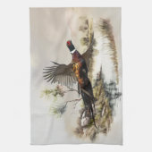 Fasant Geschirrtuch (Vertikal)