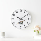 Fasant Große Wanduhr (Zuhause)