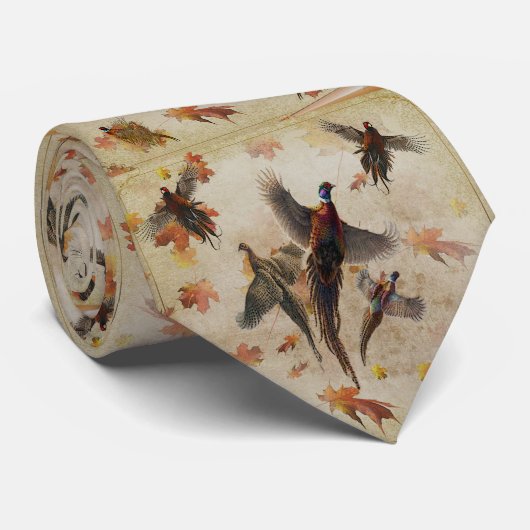 Fasant Krawatte (Gerollt)