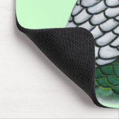 Fasant: Lady Amherst Head Mousepad (Ecke)