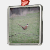 Fasant Ornament Aus Metall (Links)