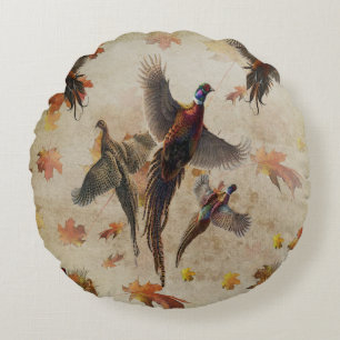Fasant Rundes Kissen