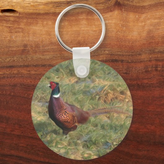 Fasant Schlüsselanhänger (Vorderseite)