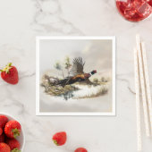 Fasant Serviette (Beispiel)