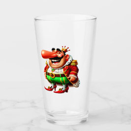 Faschingsprinz Graf Nase - Fasching Karneval Glas