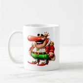 Faschingsprinz Graf Nase - Fasching Karneval Kaffeetasse (Links)