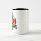 Faschingsprinz lange Nase - Fasching Karneval Tasse (Zentrum)