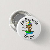 Faschingsverein Fluss-Ratte Button (Vorne & Hinten)