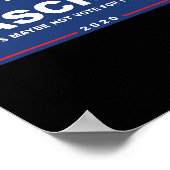 Faschismus - Funny Anti-Trump Pro-biden-Kampagne-Z Poster (Ecke)