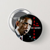 FASCHISMUS IST FÜR SAUGER, BUTTON (Vorne & Hinten)