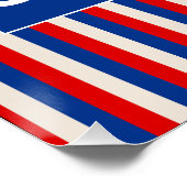 Faschismus ist nicht groß poster (Ecke)