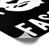 Faschist Anti-Trump Poster (Ecke)