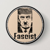 Faschist Trump Button (Vorderseite)