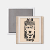 Faschist Trump Magnet (Vorderseite/Rückseite)
