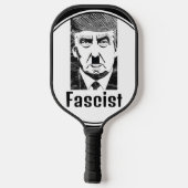 Faschist Trump Pickleball Paddle (Rückseite)