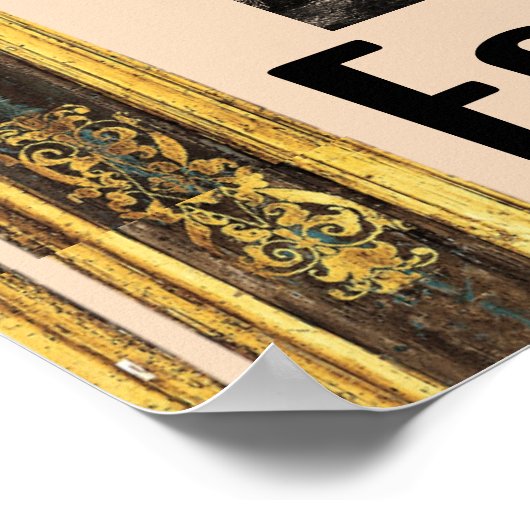 Faschist Trump Poster (Ecke)