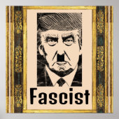 Faschist Trump Poster (Vorne)