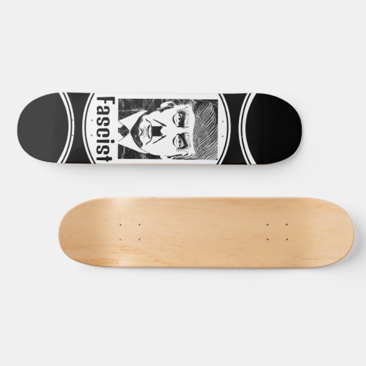 Faschist Trump Skateboard (Horizontal)