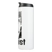 Faschist Trump Thermal Tumbler Thermosbecher (Nach rechts gedreht)