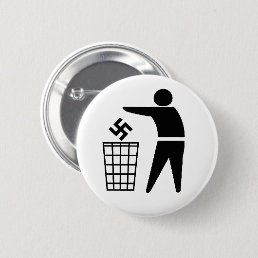 Faschisten ausschließen button (Vorne & Hinten)