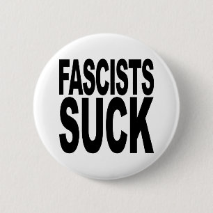 Faschisten sind zum Kotzen Button