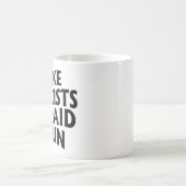 Faschisten wieder abschrecken kaffeetasse (Mittel)