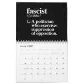 Faschisten wieder fürchten Kalender (Jan 2027)