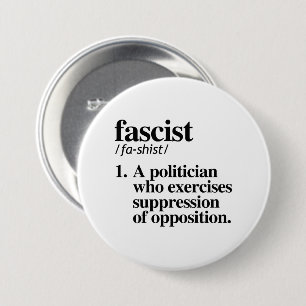 Faschistische Definition Button