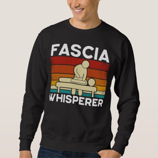 Fascia Whisperer Physical Therapist Sweatshirt (Vorderseite)