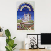 Fascimile des September: Weinlese Poster (Heimbüro)