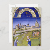 Fascimile von Juni: Hejmaking Postkarte (Vorne/Hinten)