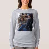 Fascination With Ducks women gray long shirt (Vorderseite)