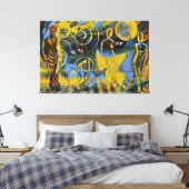 "Fascinfinity" Leinwanddruck (Insitu (Schlafzimmer))