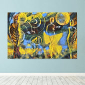 "Fascinfinity" Leinwanddruck (Insitu (Holzboden))