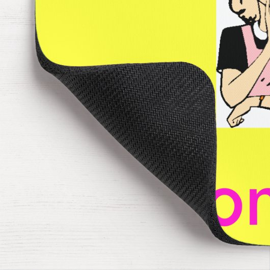 Faser Babys, Fibromyalgia Mousepad (Ecke)