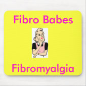Faser Babys, Fibromyalgia Mousepad (Vorne)