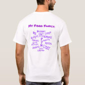 Faser Familie T-Shirt (Rückseite)