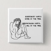 Faser Hurts-Abzeichen, Knopf, Button (Vorderseite)