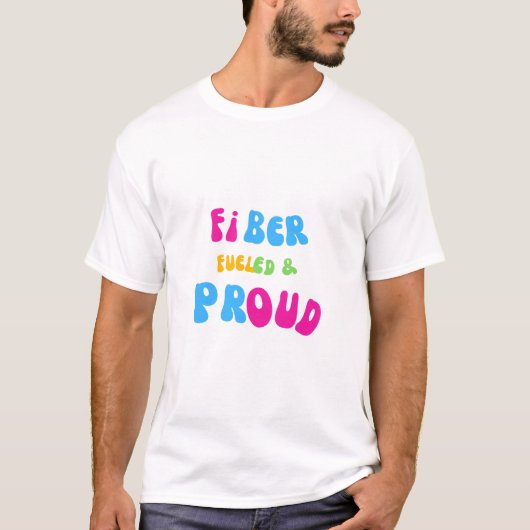 Faser-Kraft-stolz T-Shirt (Vorderseite)