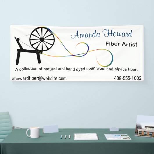 Faser-Künstler-Handwerks-Show-Fahne Banner (Messe)