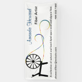 Faser-Künstler-Handwerks-Show-Fahne Banner (Vertikal)