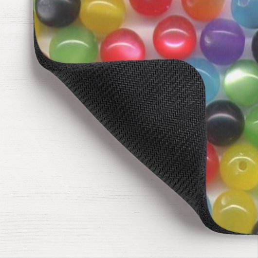 Faser-Optikperlen Mousepad (Ecke)