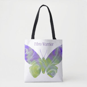 Faser Schmetterlings-Tasche mit schwarzen Griffen Tasche