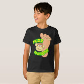 Fäserchen-Affen T-Shirt (Vorne ganz)