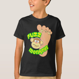 Fäserchen-Affen T-Shirt
