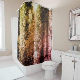 Fasergewebe im seltenen Alter und Schmutz oder Bre Duschvorhang