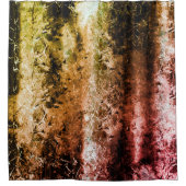 Fasergewebe im seltenen Alter und Schmutz oder Bre Duschvorhang (Vorderseite)