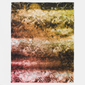 Fasergewebe im seltenen Alter und Schmutz oder Bre Fleecedecke (Vorderseite)