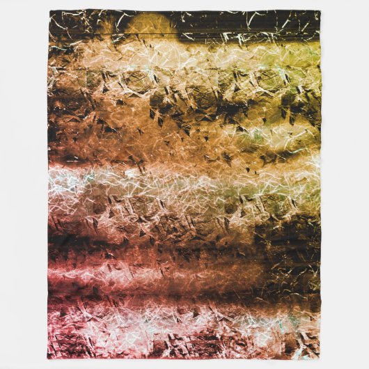 Fasergewebe im seltenen Alter und Schmutz oder Bre Fleecedecke (Vorderseite)
